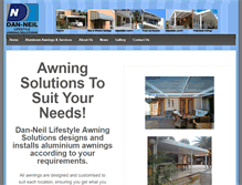 Tablet Screenshot of dan-neil.co.za